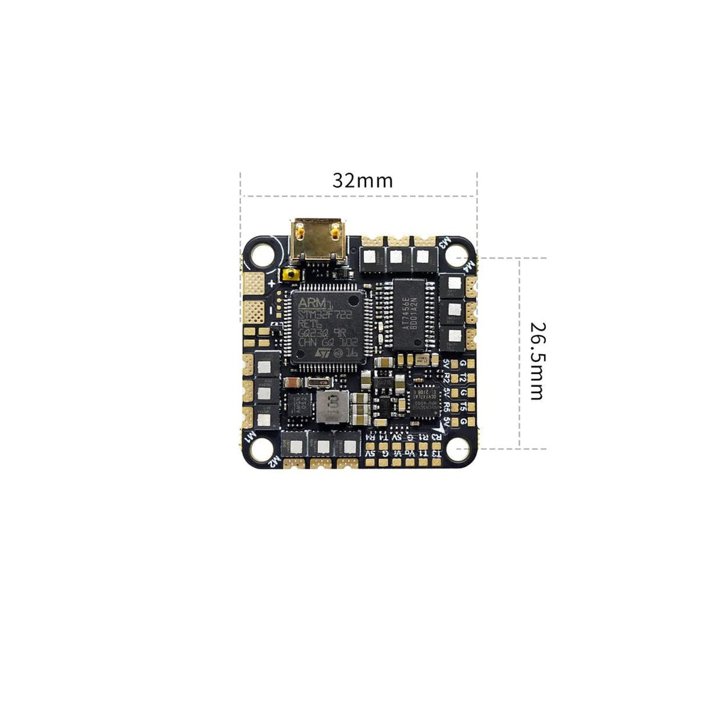 GEPRC F722 2-6S F7 AIO w/ 45A 8-bit ESC