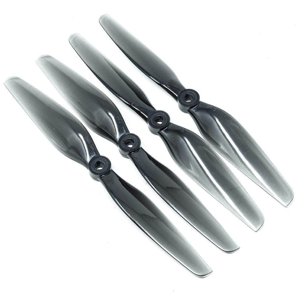 HQ Prop 7x4.5x2 Durable Bi-Blade 7" Prop 4 Pack - Grey - RaceDayQuads