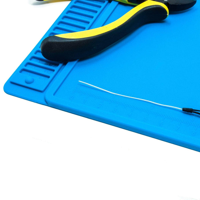 Silicone soldering mat - Keep your soldering clean and organized.