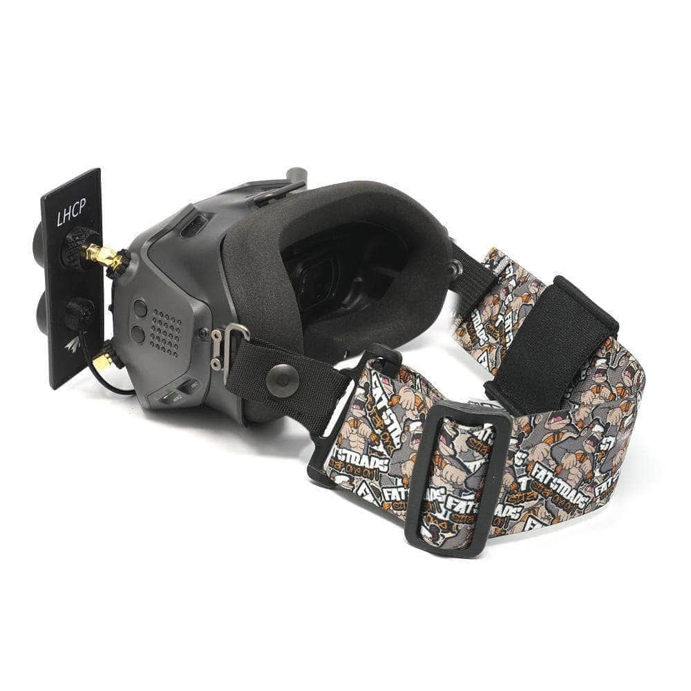 FatStraps 2" FPV Goggle Strap for Fatshark, Walksnail or DJI - Choose Your Style