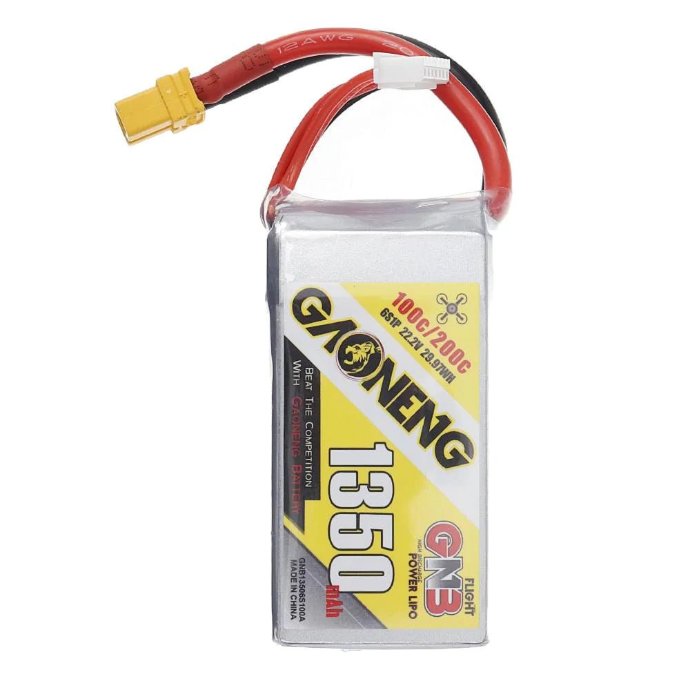 Gaoneng GNB 22.2V 6S 1350mAh 100C LiPo Battery - XT60