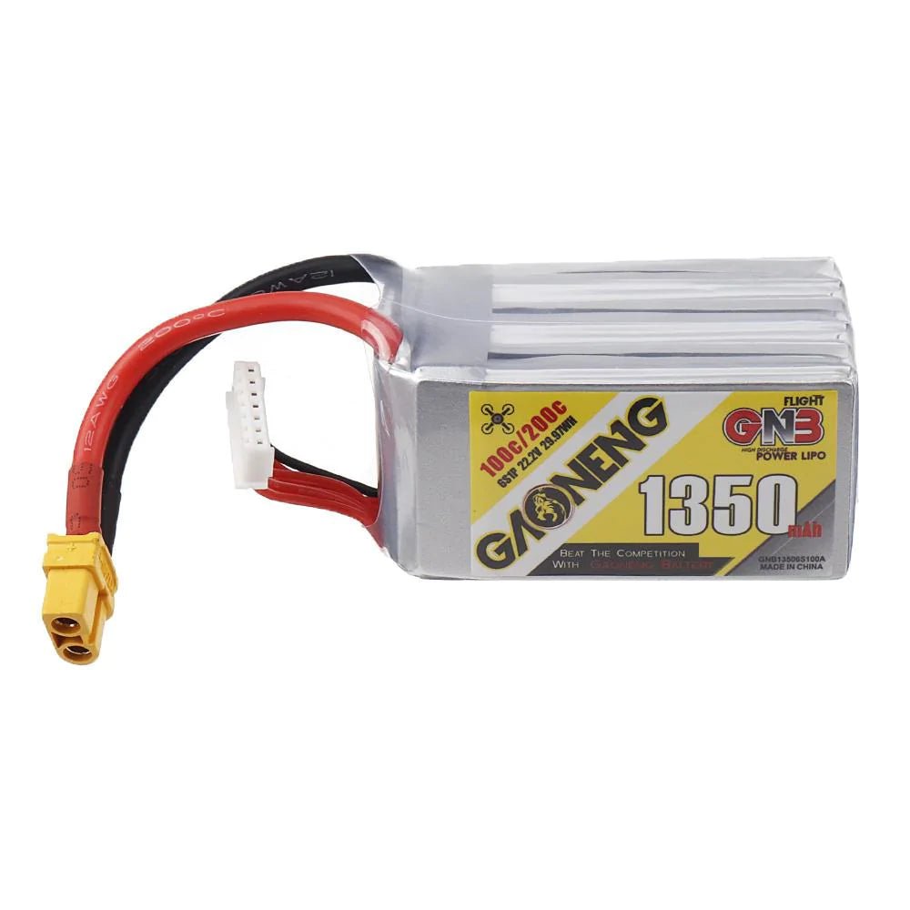 Gaoneng GNB 22.2V 6S 1350mAh 100C LiPo Battery - XT60