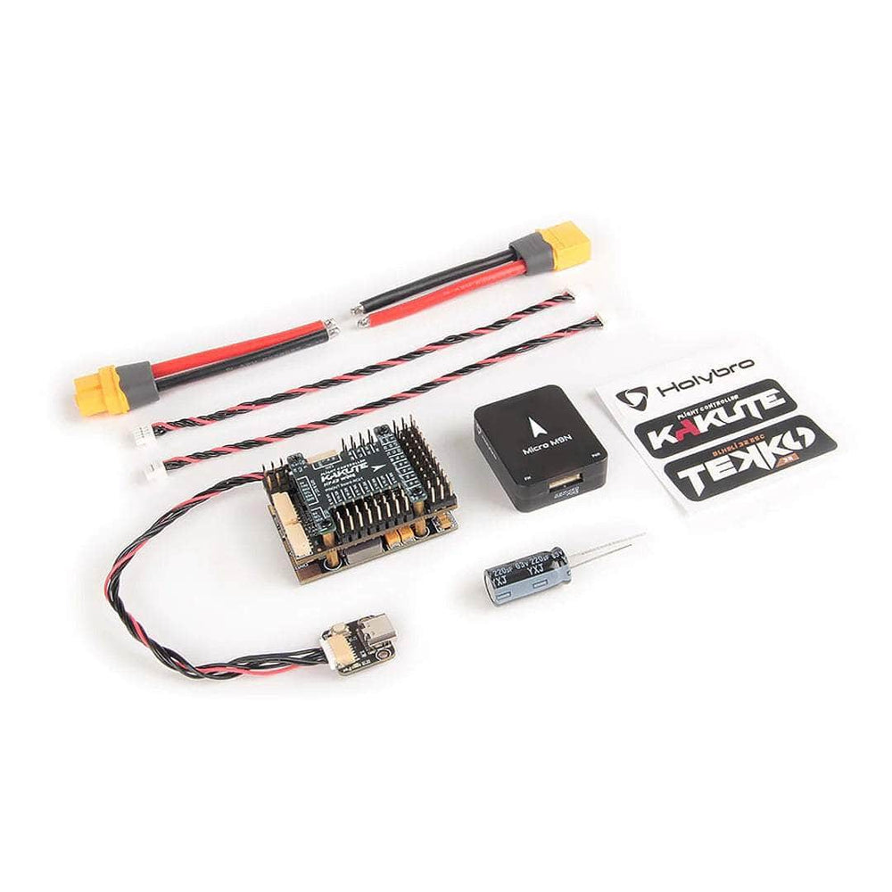 Holybro Kakute H743-WING 3-8S Fixed Wing Flight Controller & Micro M10 GPS Set