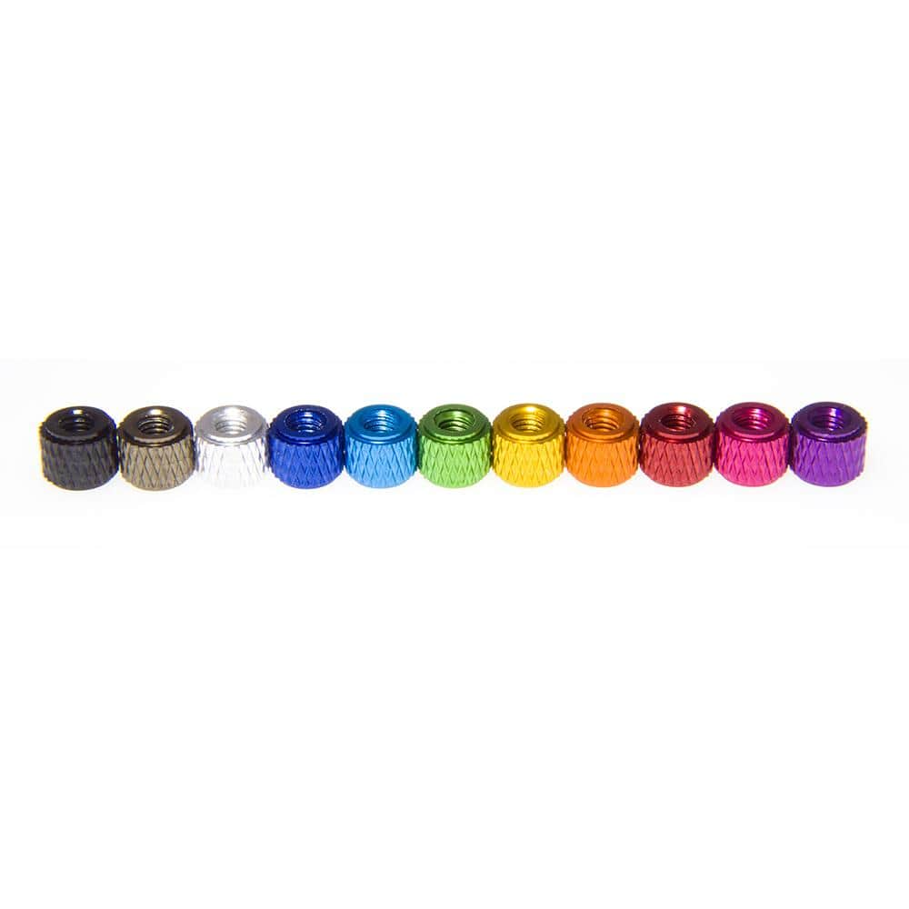 M3 Knurled Standoff w/ Small Step (1PC) - Choose Your Color & Size - RaceDayQuads