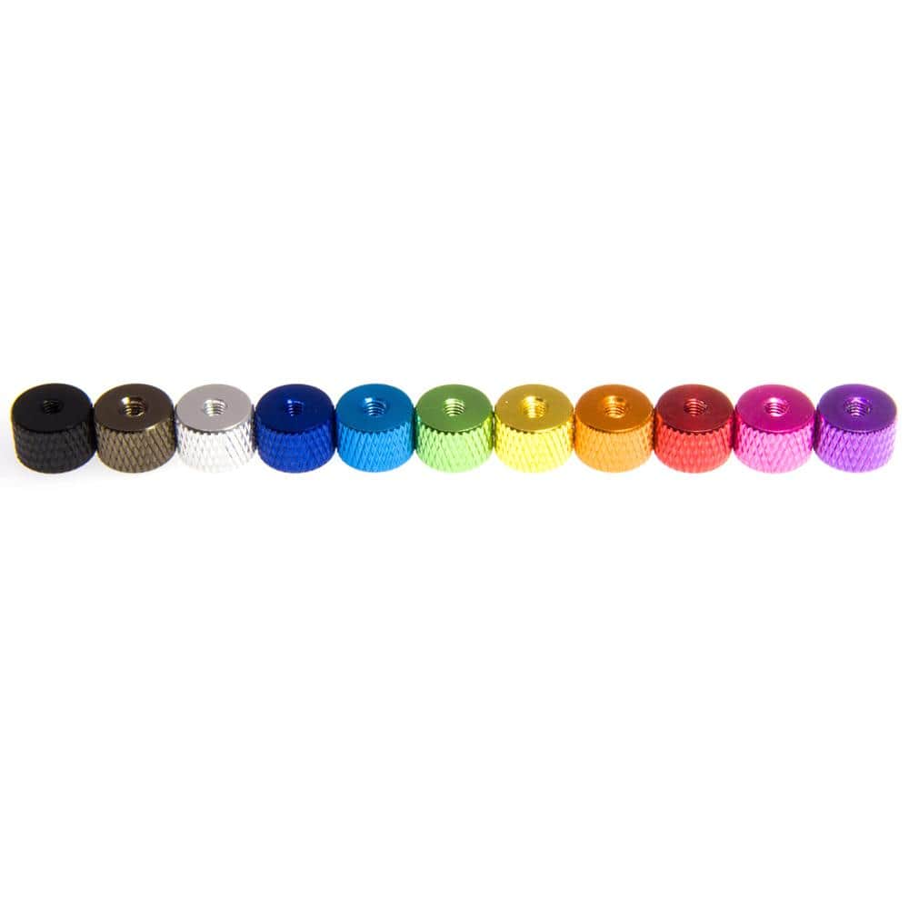 M3 Knurled Thumb Nut Standoff (1PC) - Choose Your Color - RaceDayQuads