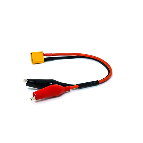 Alligator Clips to XT60 Male Adapter Cable - RaceDayQuads