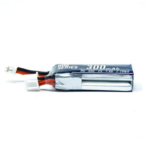 RDQ Series 7.6V 2S 300mAh 50C LiHV Micro Battery For Tinyhawk S - PH2.0 - RaceDayQuads