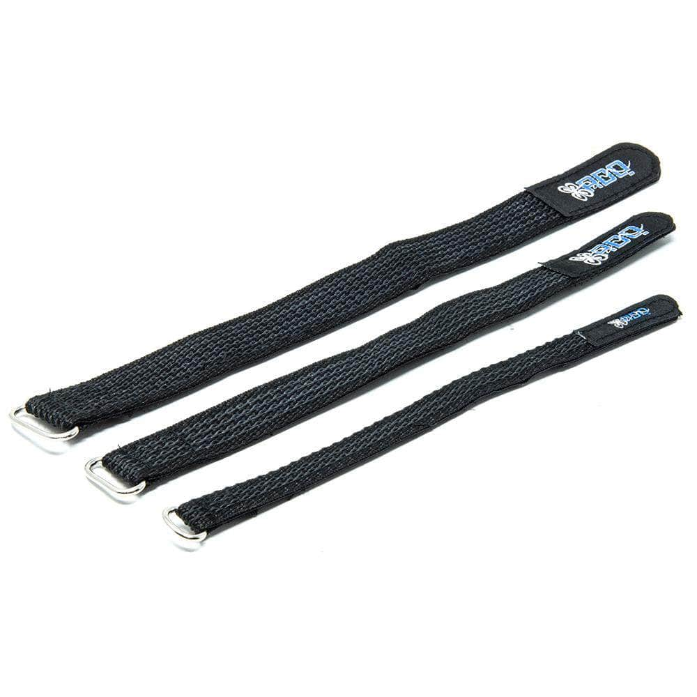 RDQ Kevlar Micro Battery Strap w/ Woven Rubber Grip & Metal Buckle - 180mm - RaceDayQuads