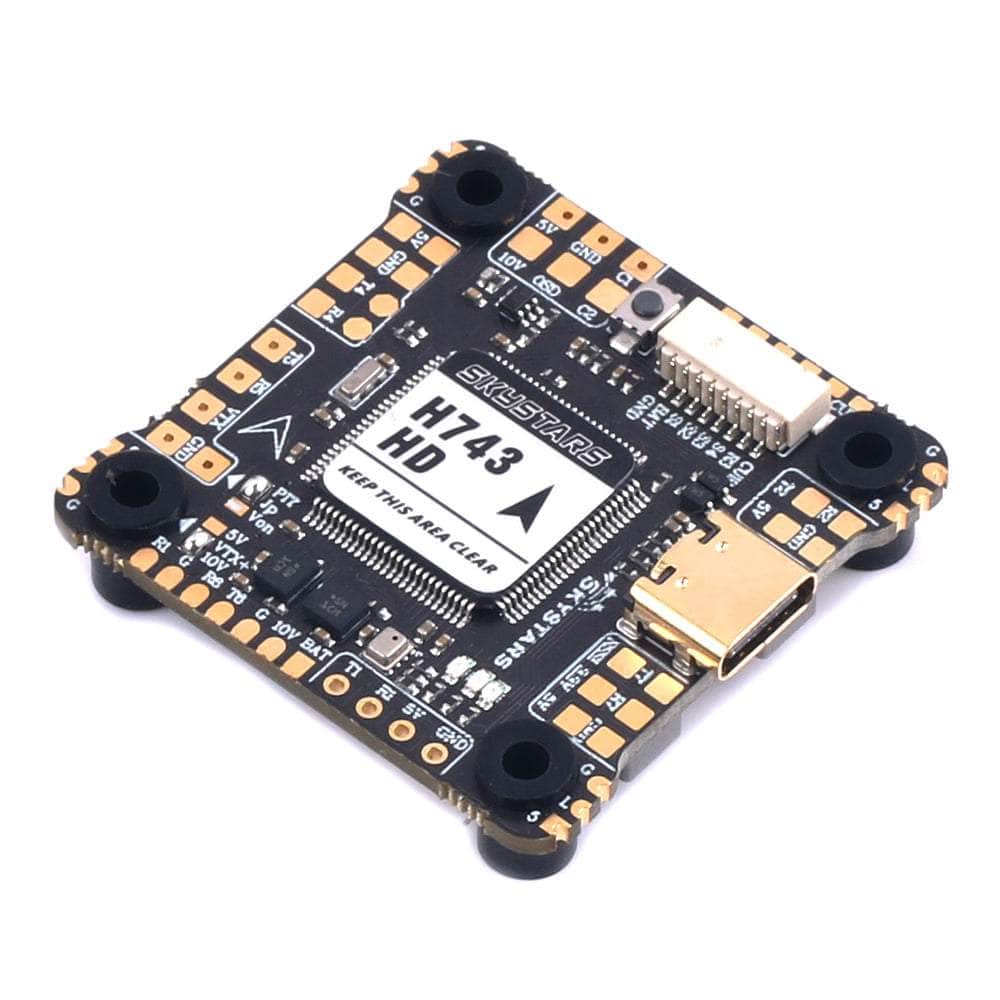 SkyStarsRC Fly Stack H7 3-6S 30x30 Stack/Combo (H7 FC / KM60 32Bit 60A 4in1 ESC) - Dual Gyro