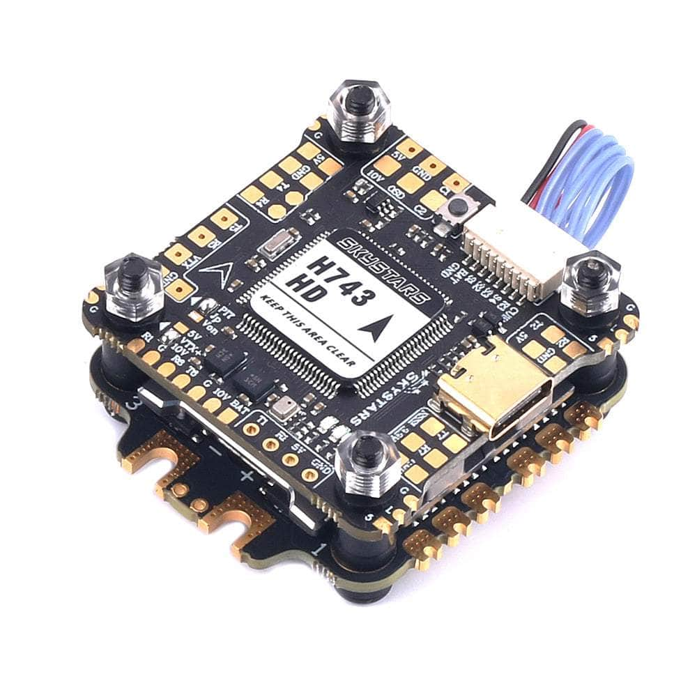 SkyStarsRC Fly Stack H7 3-6S 30x30 Stack/Combo (H7 FC / KM60 32Bit 60A 4in1 ESC) - Dual Gyro