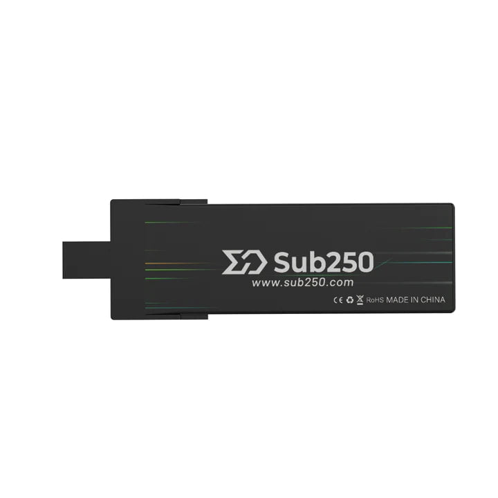 Sub250 6 PACK 3.8V 1S 380mAh 90C LiHV Whoop/Micro Battery for Nanofly16 - GNB27