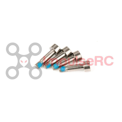 ImpulseRC M3 x 12mm - HT Shoulder Bolt 4 Pack - Gunmetal - RaceDayQuads