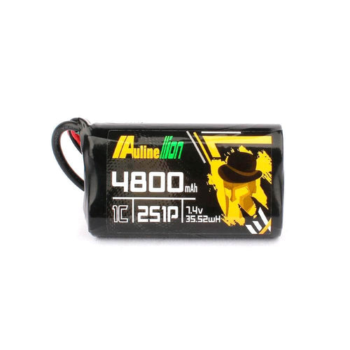 AULINE Battery Auline 7.4V 2S 4800mAH 1C Li-Ion Battery for Fatshark Goggles - XT30 & Barrel Jack