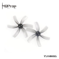 Light Gray HQ Prop T51MMX6 Hexa-Blade 51mm Cinewhoop Prop for Sale