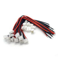 2S Balance Lead JST-XH 2S1P Balance Connector Male/Female Plug - 10 Pack - RaceDayQuads