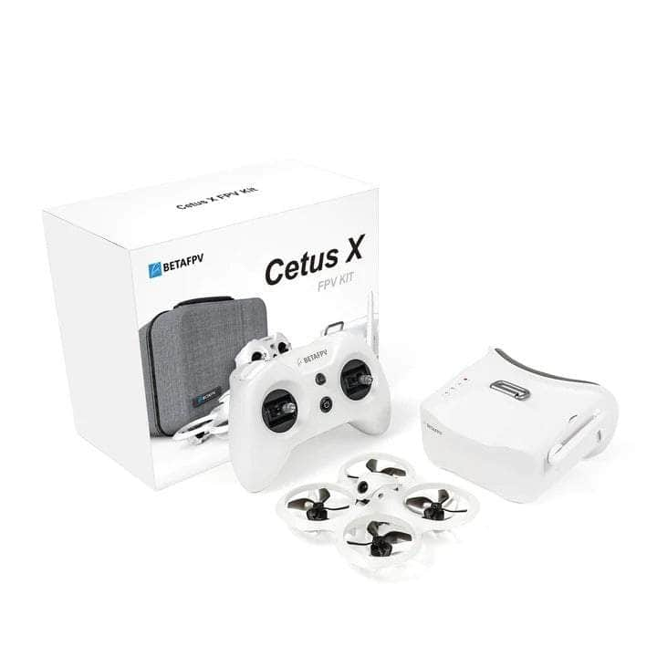 BETAFPV Quad BetaFPV RTF Cetus X FPV Analog Kit - Cetus Whoop, Goggles, Transmitter, Batteries, Charger & Case