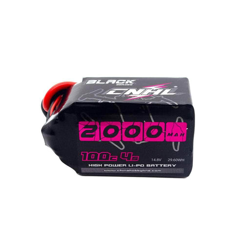 CNHL Battery CNHL Black Series 14.8V 4S 2000mAh 100C LiPo Battery - XT60