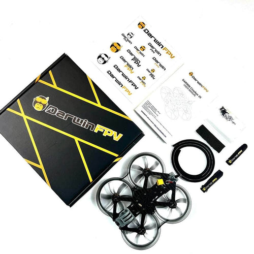 DarwinFPV Quad DarwinFPV BNF CineApe25 4S Analog 2.5" Cinewhoop Quad - Choose Your Receiver