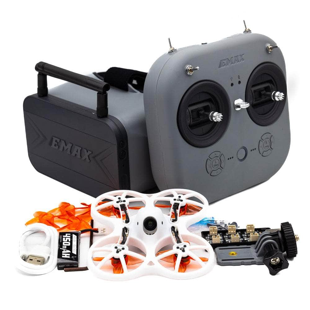 EMAX Quad EMAX RTF EZ Pilot Pro Analog Kit w/ Goggles, Radio Transmitter and 75mm Whoop