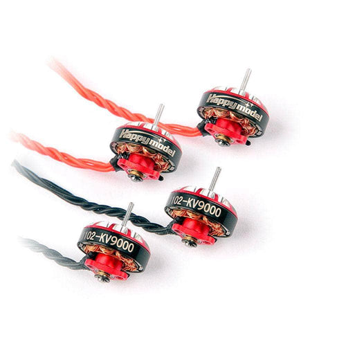 Happymodel EX1102 9000Kv (1.5mm Shaft) Whoop/Micro Motor 4 Pack for Mobula7 HD - RaceDayQuads