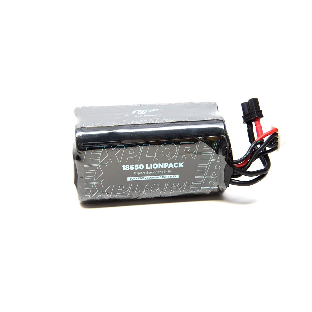 FLYWOO Battery Flywoo 14.8V 4S 18650 3000mAh 10C Li-Ion Battery - XT30