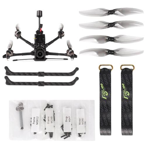 FLYWOO Quad Flywoo BNF Explorer LR 4" Deadcat HD 4S Quad w/ DJI O3 Air Unit - ELRS