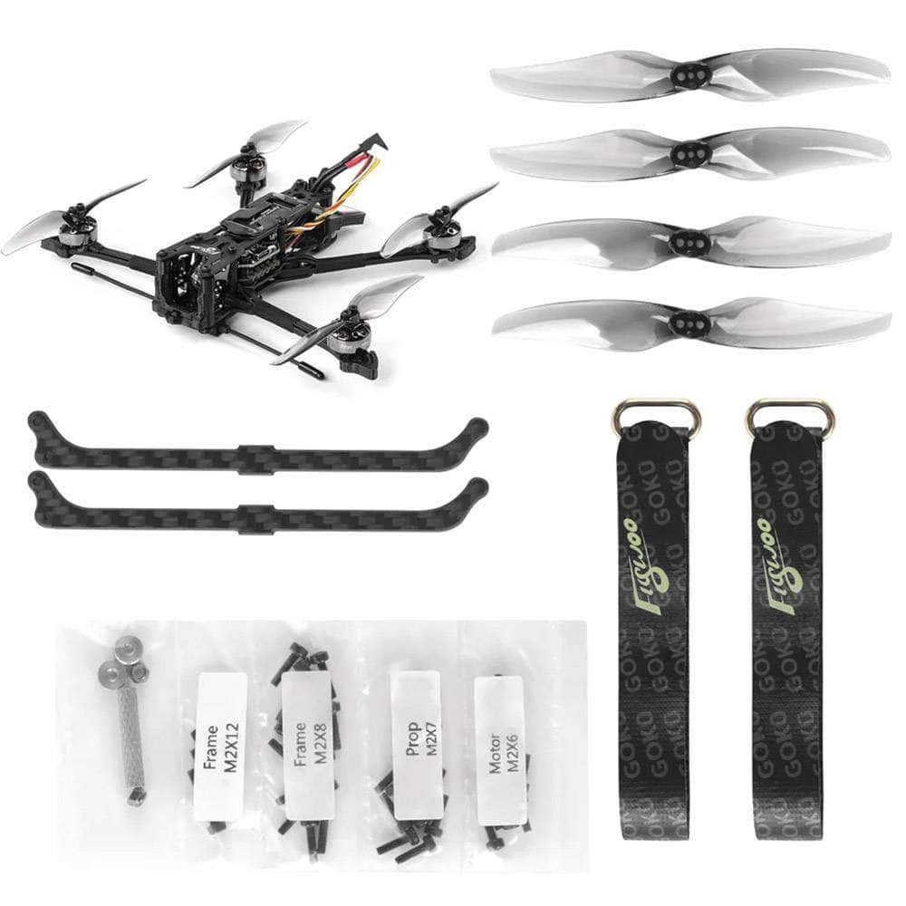 FLYWOO Quad Flywoo BNF Explorer LR 4" Deadcat HD 4S Quad (without O3 Unit) - PNP