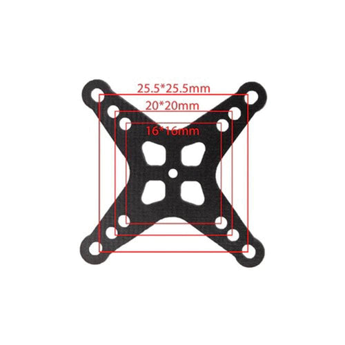 FLYWOO Hardware Flywoo DJI O3 Air Unit 20x20 / 16x16 Adapter Plate - 3 PCS