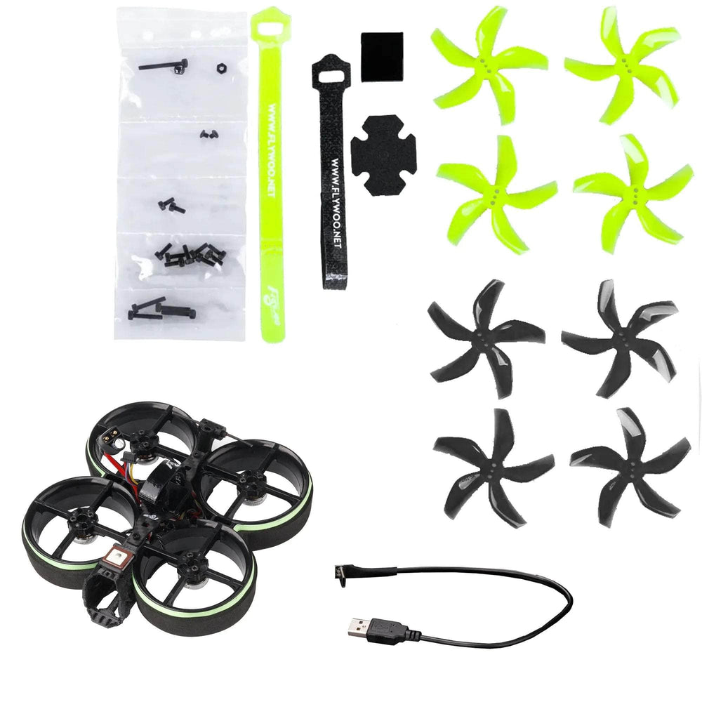 FLYWOO Quad (PRE-ORDER) Flywoo CineRace20 HD V2 Neon LED 4S Cinewhoop (without O3 Unit) - PNP