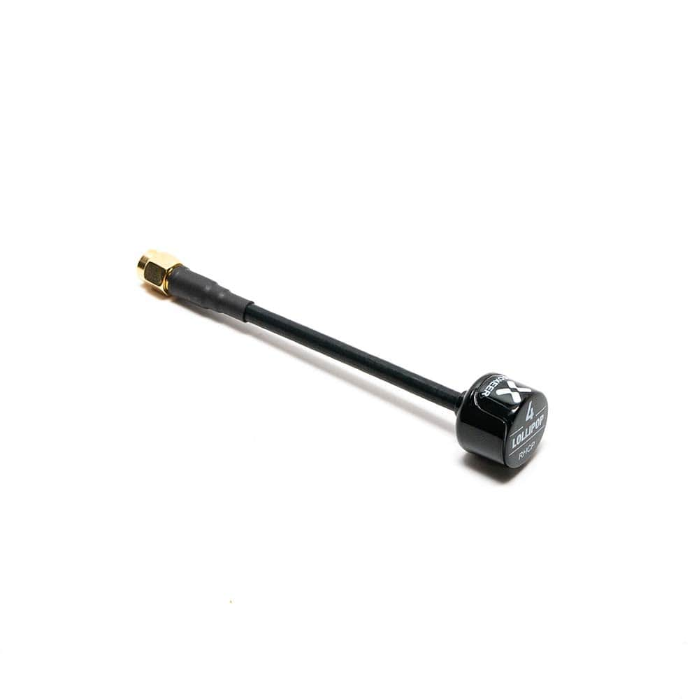 FOXEER Antenna RHCP / Black Foxeer Lollipop V4 5.8GHz 10cm SMA Antenna 2 Pack