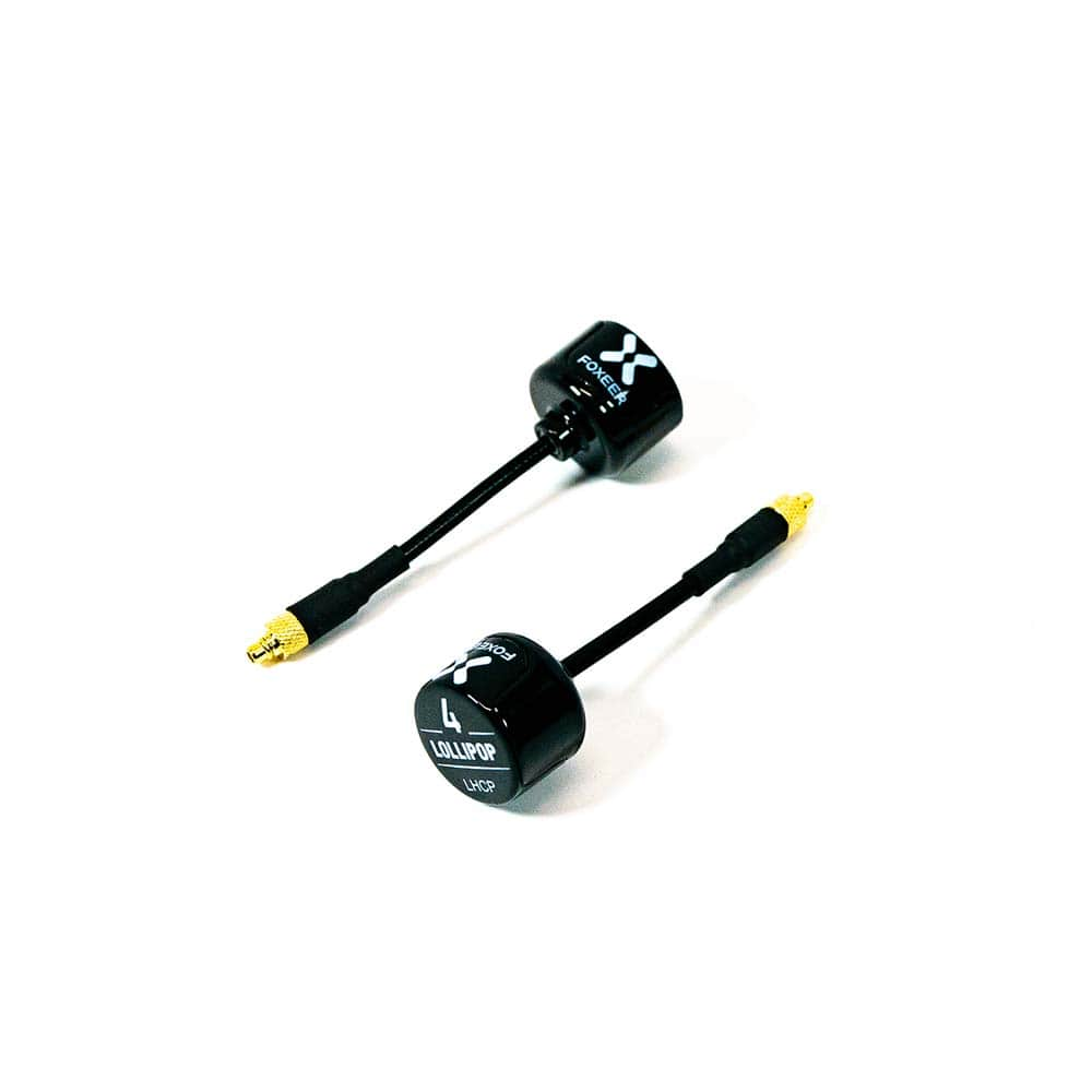 FOXEER Antenna Black / LHCP Foxeer Lollipop V4 5.8GHz MMCX Antenna 2 Pack - Choose Version