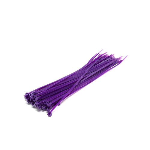 FPVELITE Hardware Purple / 250x4mm Zip Tie 50 Pack - Choose Your Version