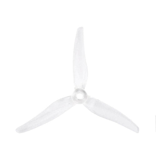 GEMFAN Prop Gemfan Hurricane MCK Edition 51466 Durable Tri-Blade 5" Prop 4 Pack - Milk White