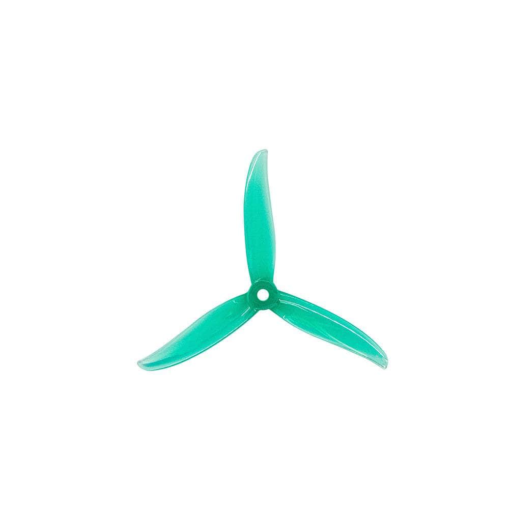 GEMFAN Prop CCW / Green Gemfan Sbang 4934 Tri-Blade 5" Prop 4 Pack - Choose Version