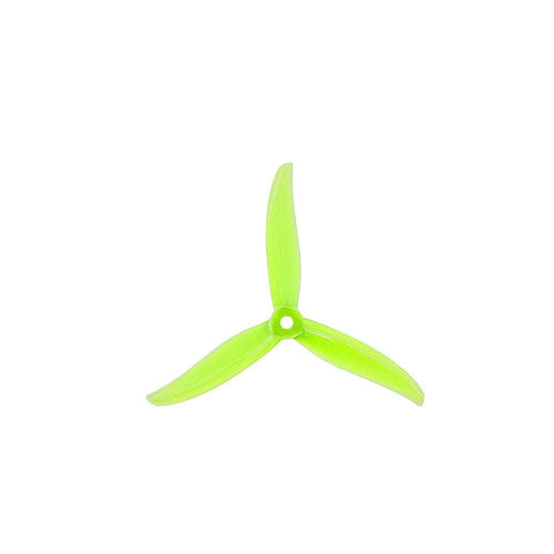 GEMFAN Prop CCW / Neon Yellow Gemfan Sbang 4934 Tri-Blade 5" Prop 4 Pack - Choose Version