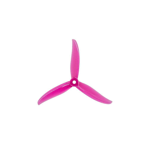 GEMFAN Prop CW / Hot Pink Gemfan Sbang 4934 Tri-Blade 5" Prop 4 Pack - Choose Version