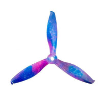 GEMFAN Prop Gemfan WinDancer 5043S POPO Compatible Tri-Blade 5" Prop 4 Pack - Skitzo Galaxy Limited Edition