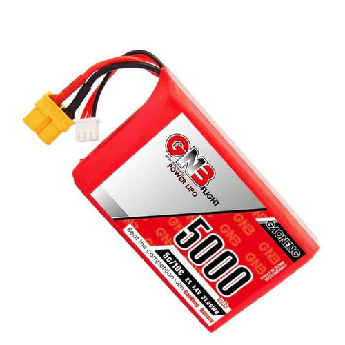 GNB Battery Gaoneng GNB 7.4V 2S 5000mAh 5C LiPo Battery for TX16S - XT60