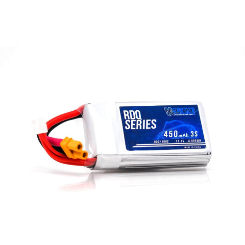 GNB Battery RDQ Series 11.1V 3S 450mAh 80C LiPo Micro Battery - XT30