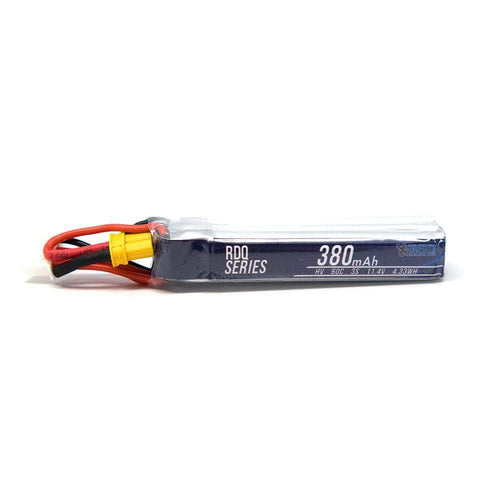 GNB Battery RDQ Series 11.4V 3S 380mAh 60C LiHV Micro Battery - XT30