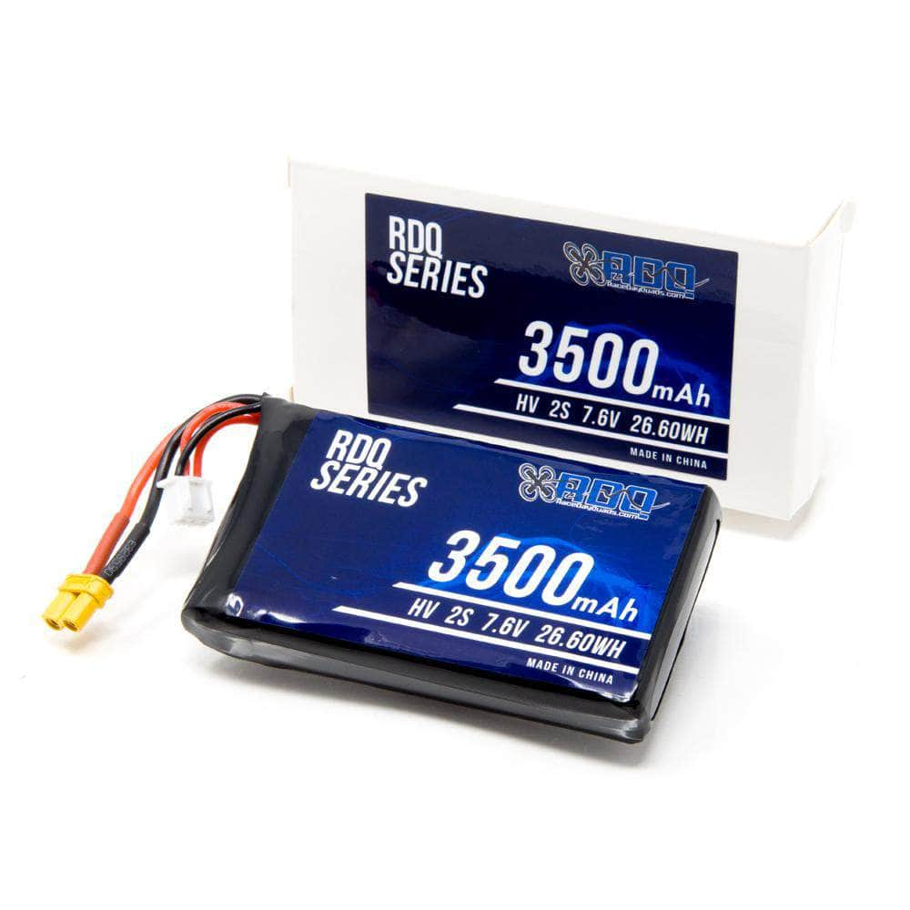 GNB Battery RDQ Series 7.6V 2S 3500mAh 2C QX7 Compatible HV LiPo Battery - XT30