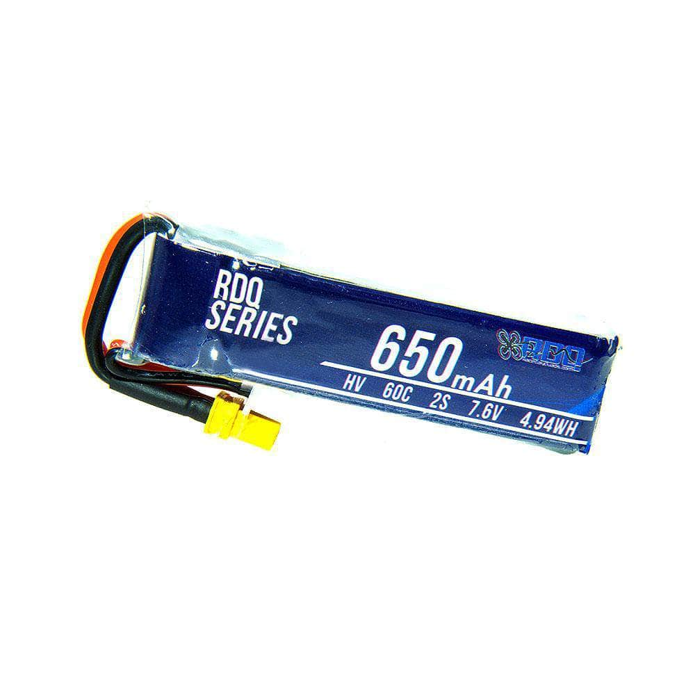 GNB Battery RDQ Series 7.6V 2S 650mAh 60C LiHV Micro Battery - XT30