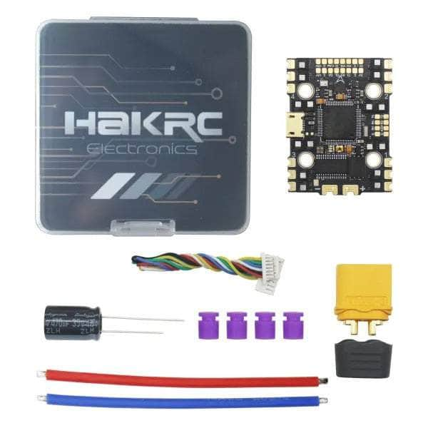 HAKRC AIO FC HAKRC F7220 2-6S AIO 20x20 Flight Controller w/ 32Bit 40A 4in1 ESC