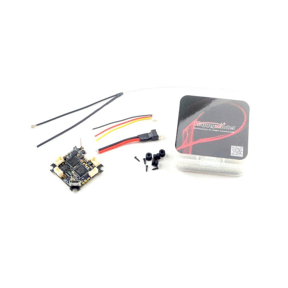 HAPPYMODEL AIO FC HappyModel CrazyF4 ELRS 900MHz Whoop/Toothpick AIO Flight Controller w/ 8Bit 5A ESC