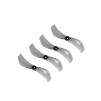 HAPPYMODEL Prop HappyModel Gemfan 1610 Bi-Blade 40mm Micro/Whoop Prop 4 Pack - Grey