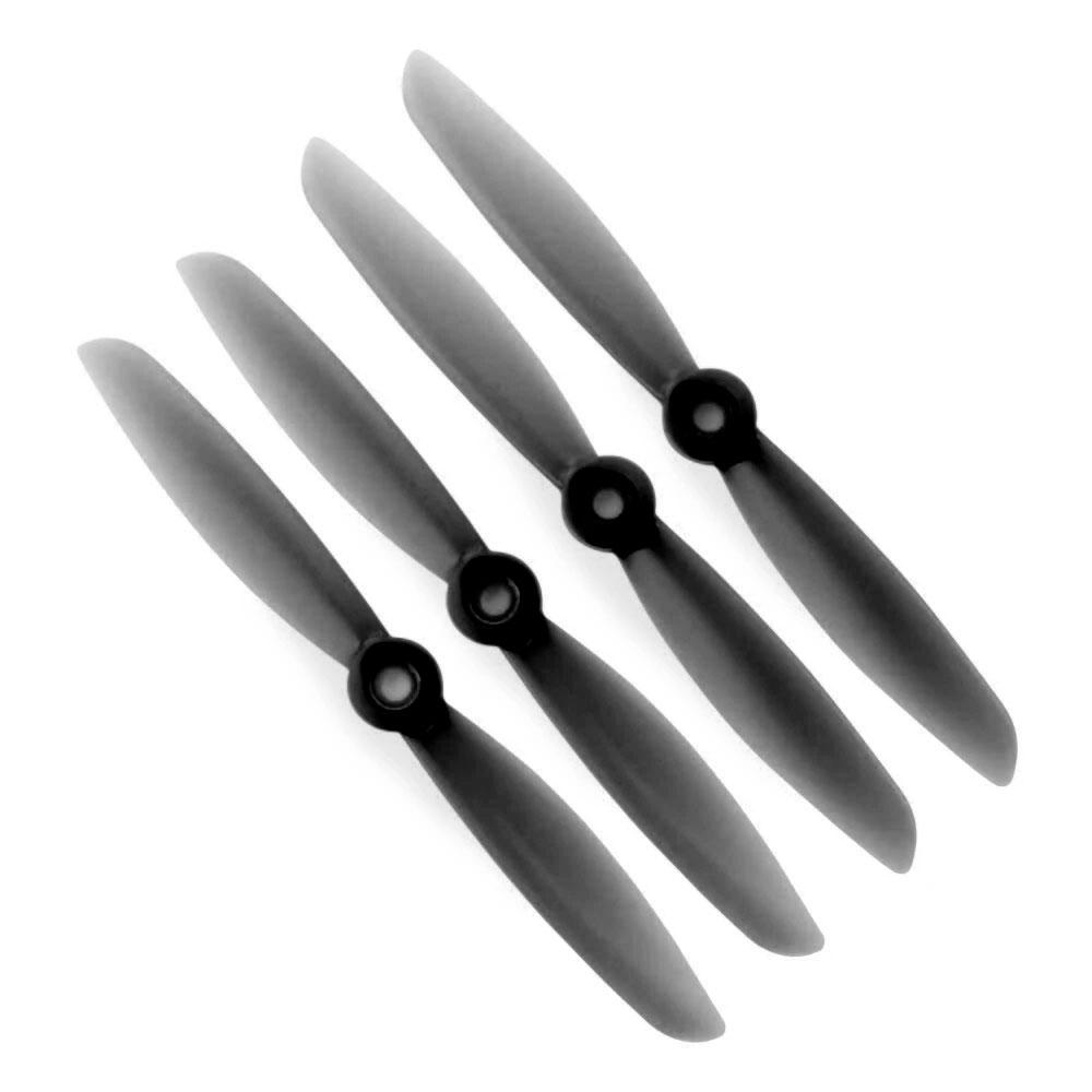 HQ Prop 6x4.5x2 Durable Bi-Blade 6" Prop 4 Pack - Black