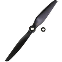 HQ Prop 6x4.5E Fixed Wing Bi-Blade 6" Prop 1 Pack - Black - RaceDayQuads