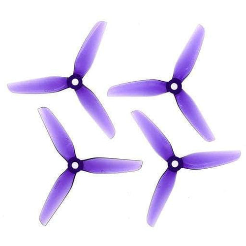 HQPROP Prop HQ Prop 4x3x3 Tri-Blade 4" Prop Pack 4 Pack - Light Purple