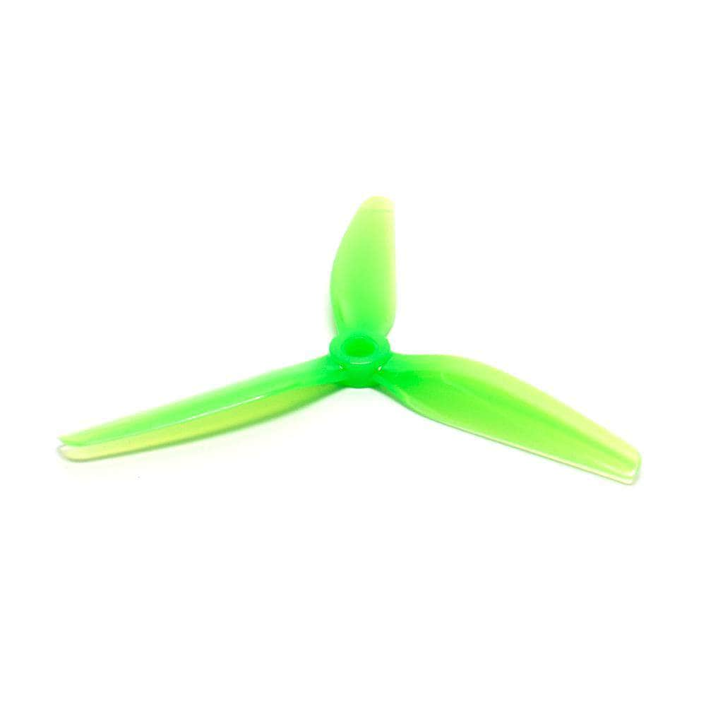 HQPROP Prop HQ Prop ETHIX S4 5x3.7x3 Tri-Blade 5" Prop 4 pack - Lemon Lime