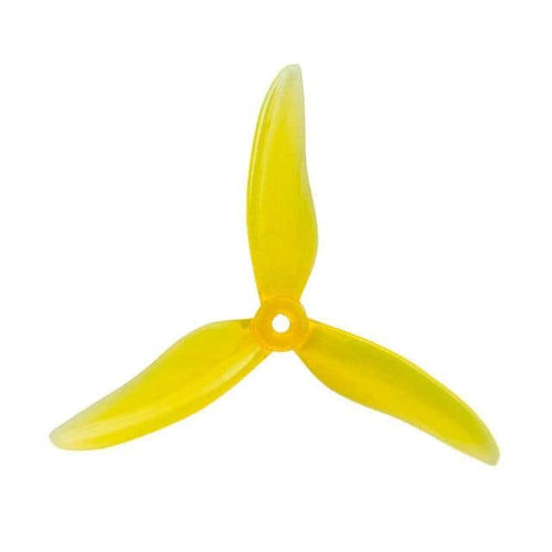 Gemfan Hurricane 51499 Durable Tri-Blade 5" Prop 4 Pack - Choose Your Color - RaceDayQuads